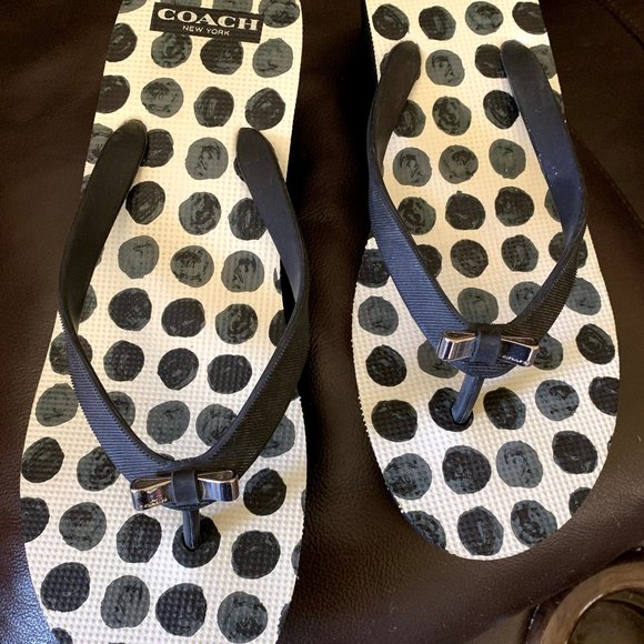 Coach Shoes - Women's Coach Sandals Size 10